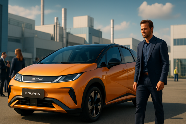 BYD Dolphin Surf Introduceres i Europa